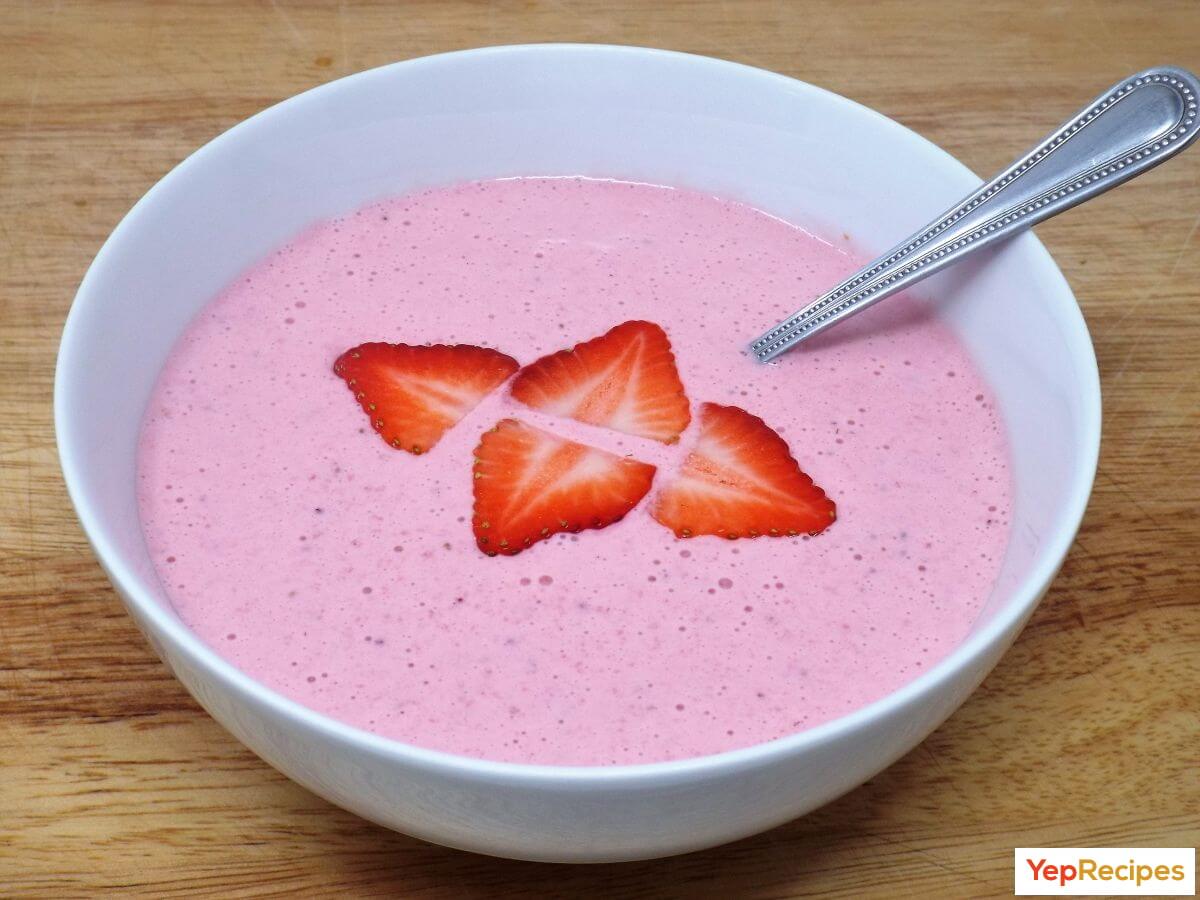 Chilled Strawberry Soup Recipe Yeprecipes 9393